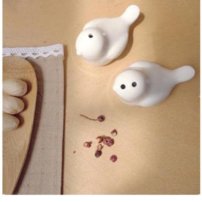 PDFans 1 Pair Love Bird Salt and Pepper Shakers Caster Gift box - Image 5